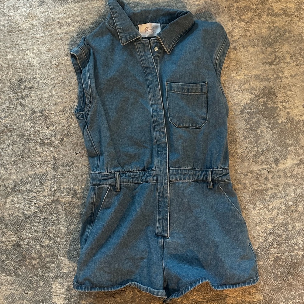 Blush Women's Denim Romper